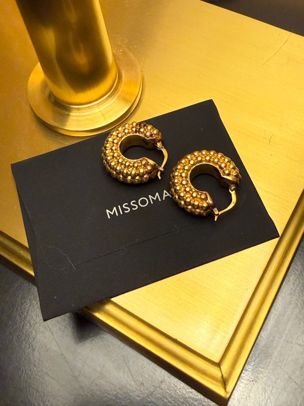 MISSOMA Baya Hoop Earrings - Picture 3 of 9